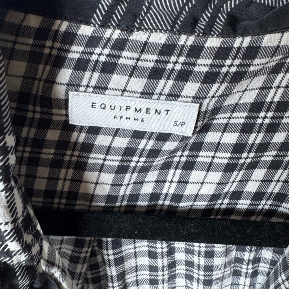 Equipment Silk Blouse Size S